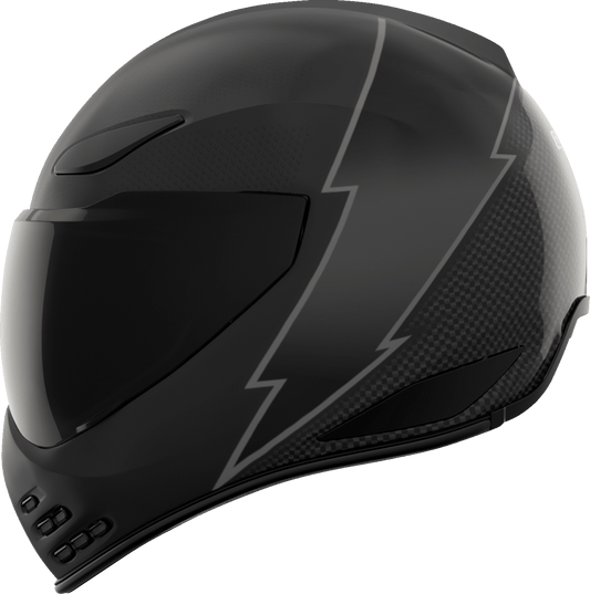 ICON Domain™ Slabtown Black Helmet w/Fog-Free Shield - Kelly Motorsports