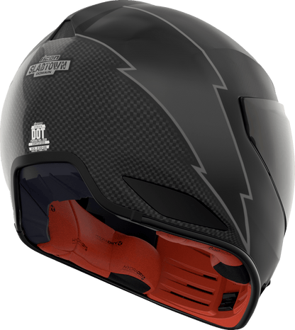 ICON Domain™ Slabtown Black Helmet w/Fog-Free Shield - Kelly Motorsports