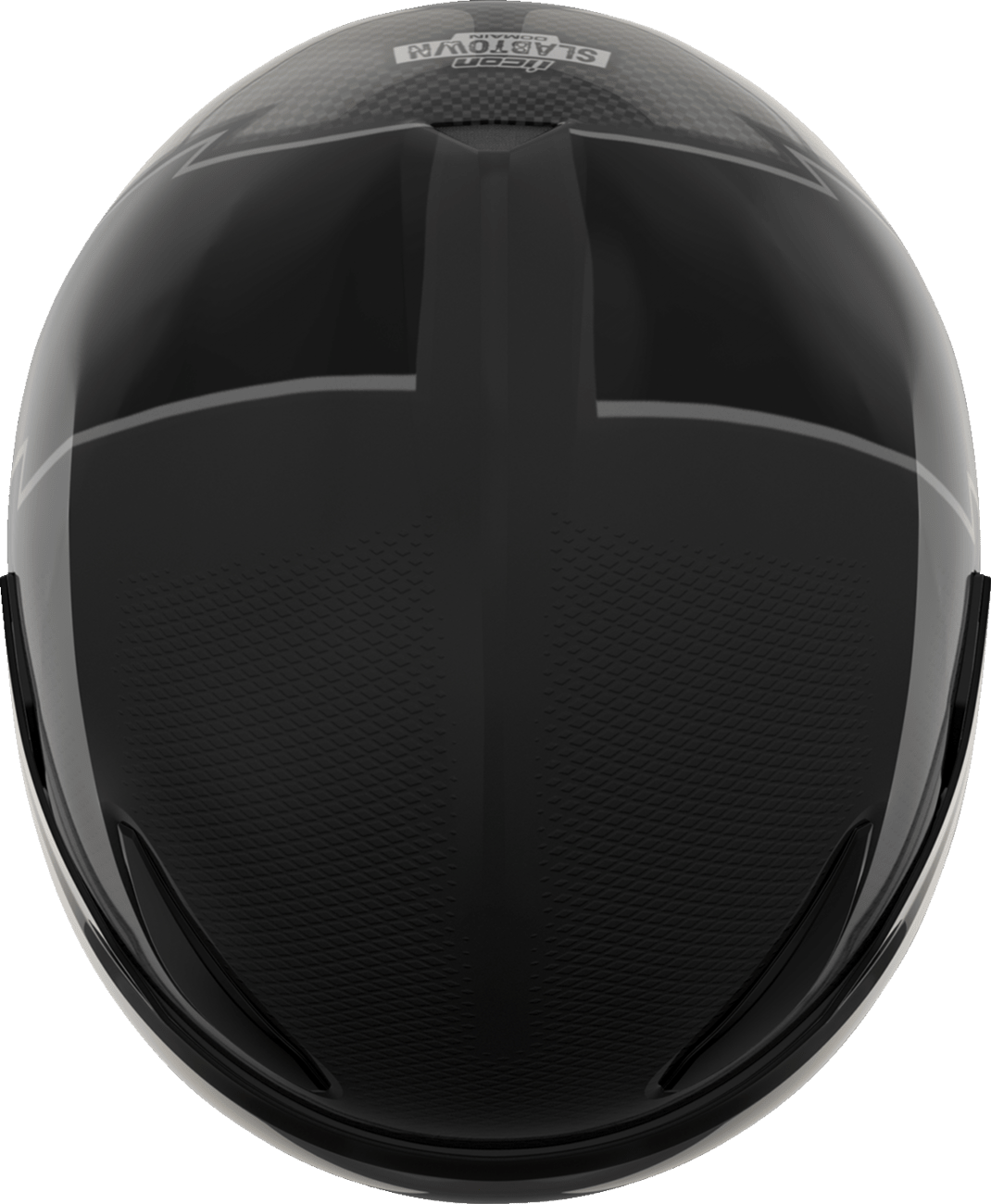 ICON Domain™ Slabtown Black Helmet w/Fog-Free Shield - Kelly Motorsports
