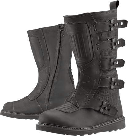 ICON Elsinore 2™ CE Leather Riding Boots w/Impact Protection - Kelly Motorsports