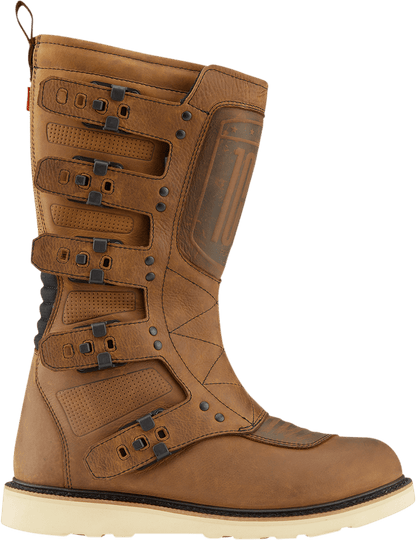 ICON Elsinore 2™ CE Leather Riding Boots w/Impact Protection - Kelly Motorsports