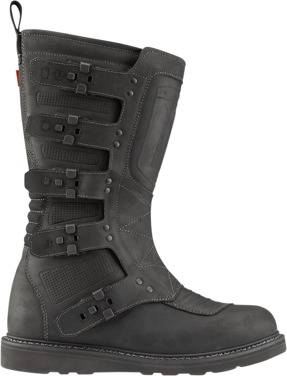 ICON Elsinore 2™ CE Leather Riding Boots w/Impact Protection - Kelly Motorsports