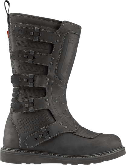 ICON Elsinore 2™ CE Leather Riding Boots w/Impact Protection - Kelly Motorsports