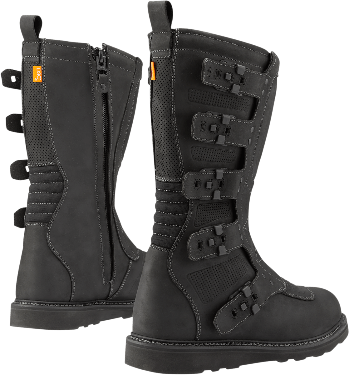 ICON Elsinore 2™ CE Leather Riding Boots w/Impact Protection - Kelly Motorsports