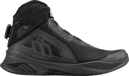 ICON Hooligan AF Boots - Durable Textile Mesh Black - Kelly Motorsports