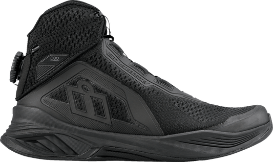 ICON Hooligan AF Boots - Durable Textile Mesh Black - Kelly Motorsports