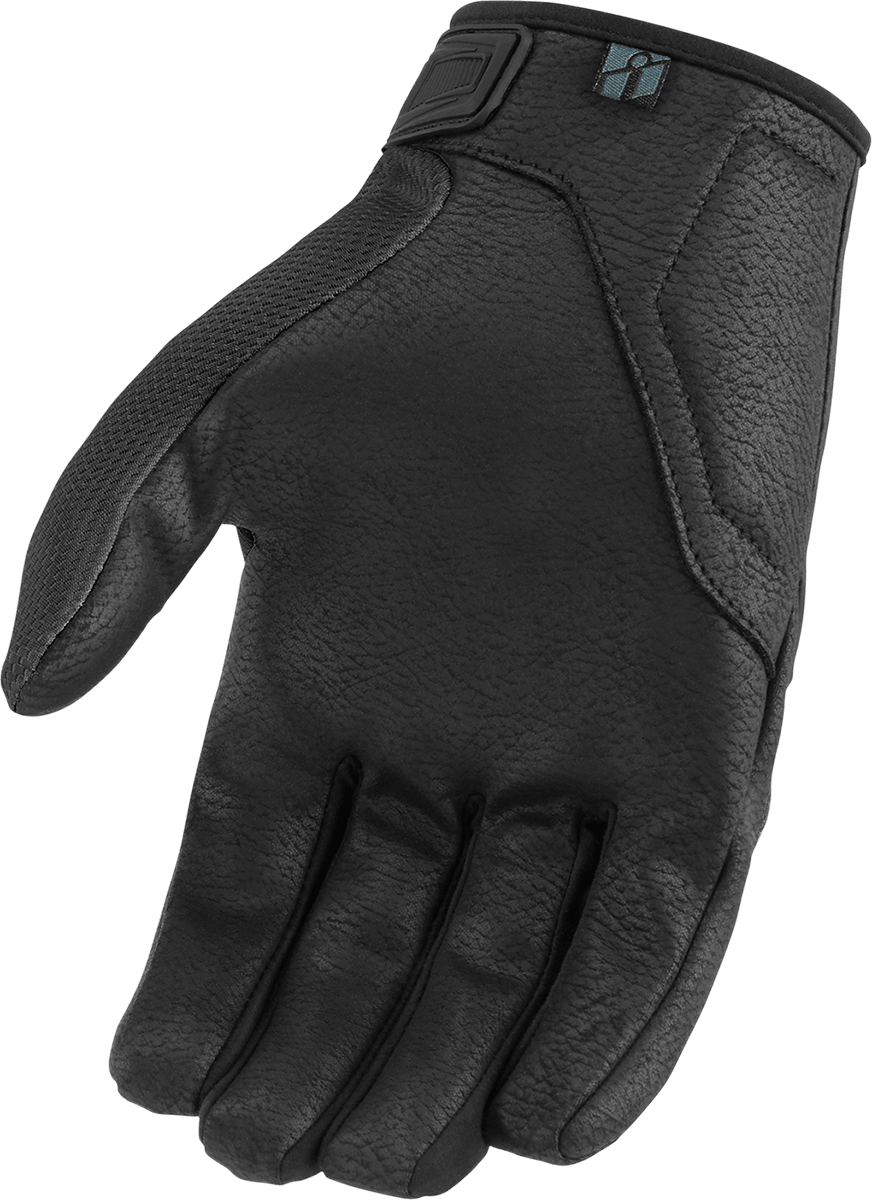 ICON Hooligan™ CE Gloves - Black Large Model 3301-4356 for Urban Motorcycle Riding - Kelly Motorsports