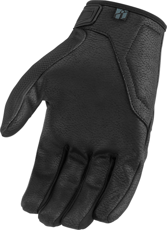 ICON Hooligan™ CE Gloves – Black, Medium – Part Number 3301-4355 - Kelly Motorsports