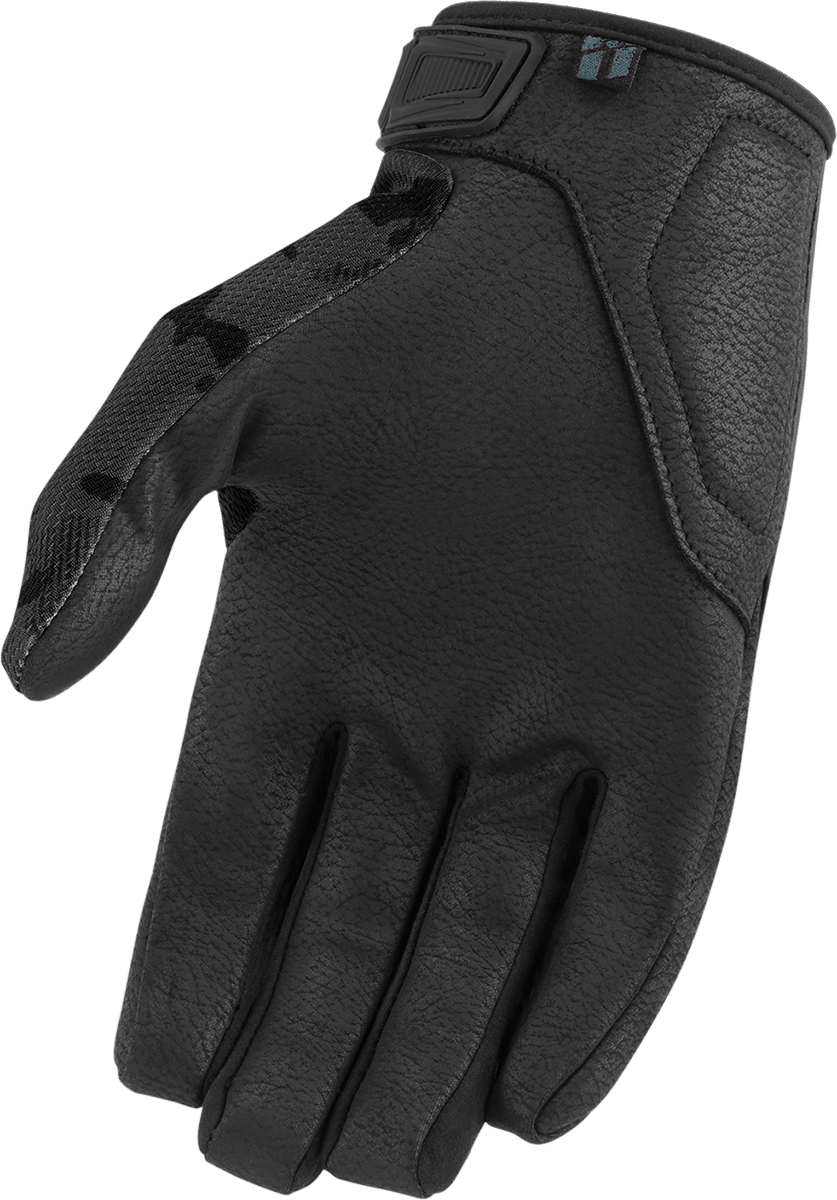 ICON Hooligan CE Gloves - Dark Camo, Small (Part 3301-4396) - Kelly Motorsports
