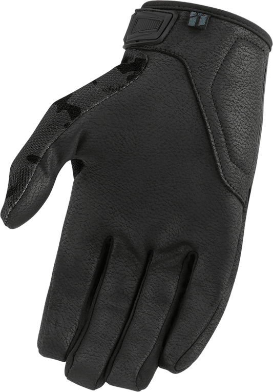 ICON Hooligan CE Gloves - Dark Camo, Small (Part 3301-4396) - Kelly Motorsports