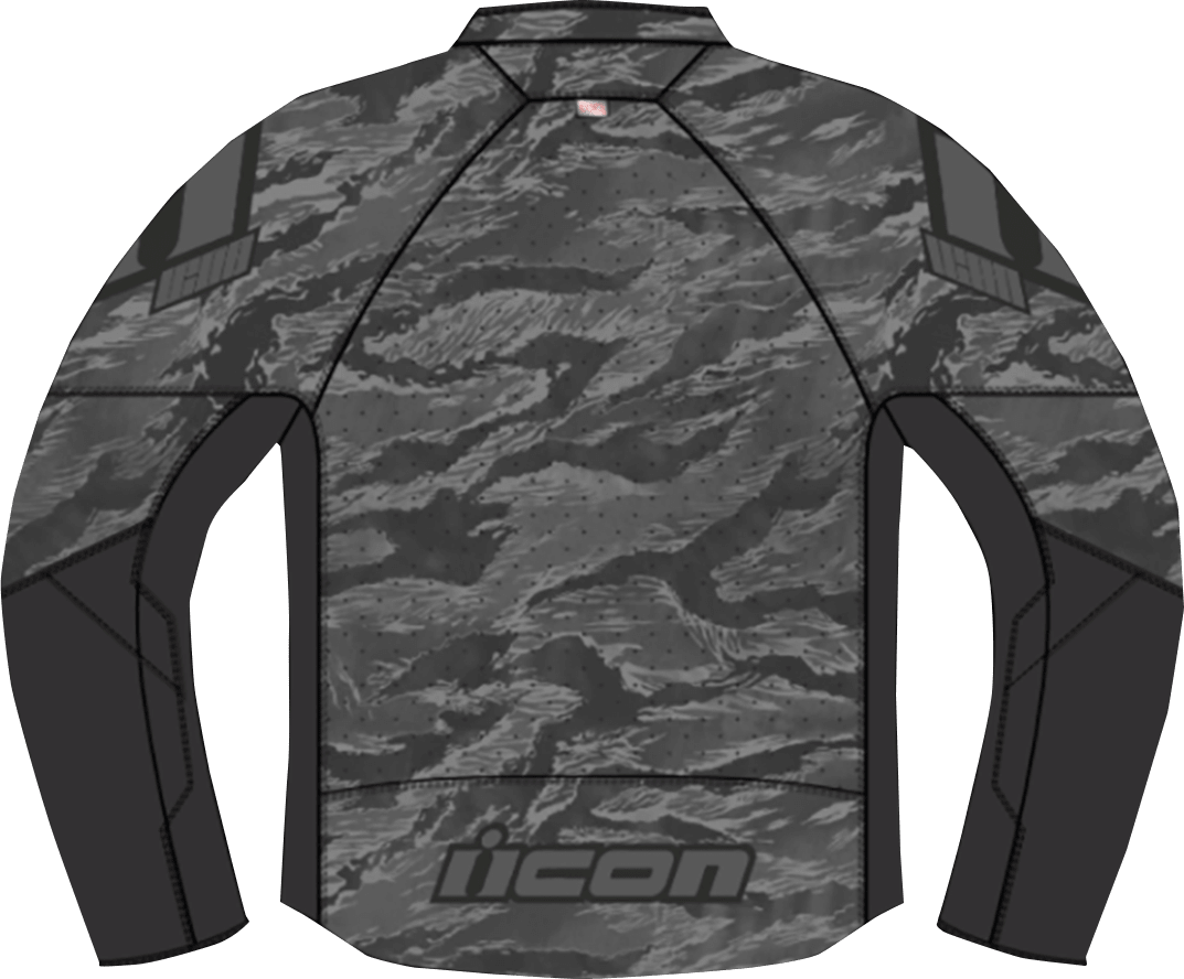 ICON Hooligan CE Tigersblood™ Motorcycle Jacket Gray - Kelly Motorsports