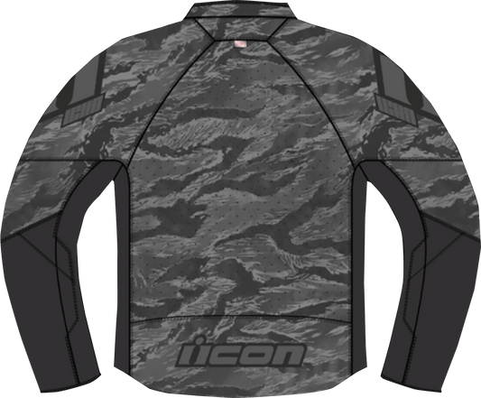 ICON Hooligan CE Tigersblood™ Motorcycle Jacket Gray - Kelly Motorsports