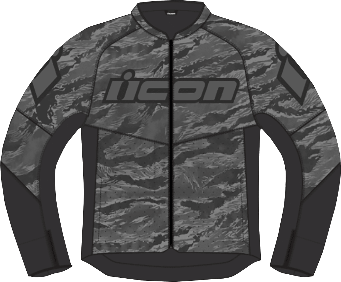 ICON Hooligan CE Tigersblood™ Motorcycle Jacket Gray - Kelly Motorsports