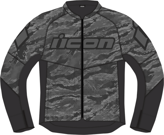 ICON Hooligan CE Tigersblood™ Motorcycle Jacket Gray - Kelly Motorsports