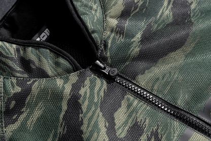 ICON Hooligan CE Tigersblood™ Motorcycle Jacket Green - Kelly Motorsports