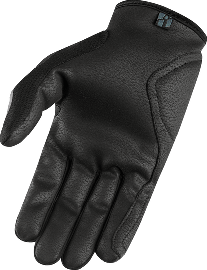 ICON Hooligan Crestfallen™ Gloves - Synthetic Leather and Mesh Construction - Kelly Motorsports