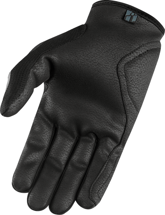 ICON Hooligan Crestfallen™ Gloves - Synthetic Leather and Mesh Construction - Kelly Motorsports