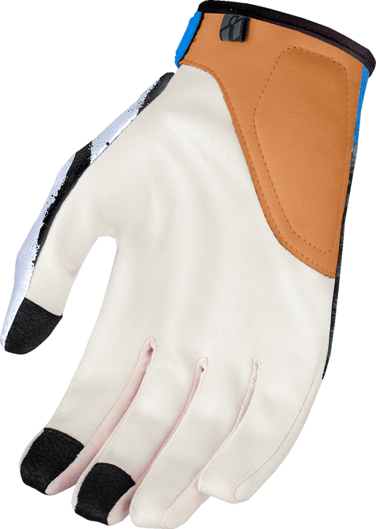 ICON Hooligan™ Rad Dawn Gloves w/Polyester Mesh Backhand - Kelly Motorsports