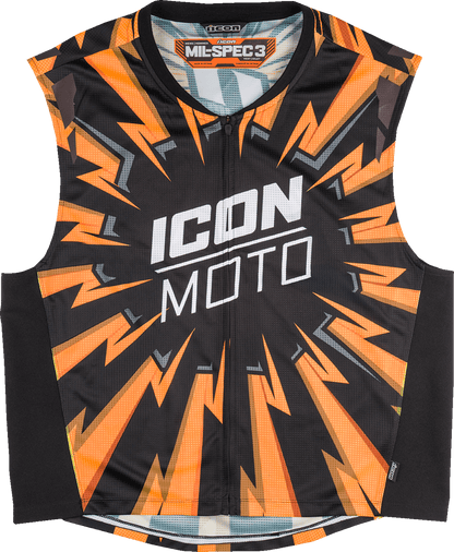 ICON Mil-Spec 3™ Vest w/YKK® Zipper, Four-Way Stretch - Kelly Motorsports
