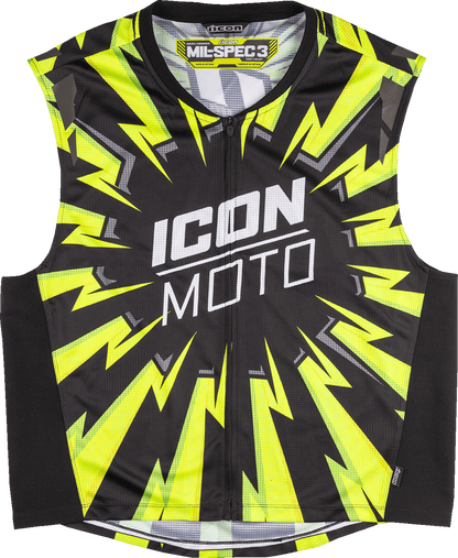 ICON Mil-Spec 3™ Vest w/YKK® Zipper, Four-Way Stretch - Kelly Motorsports