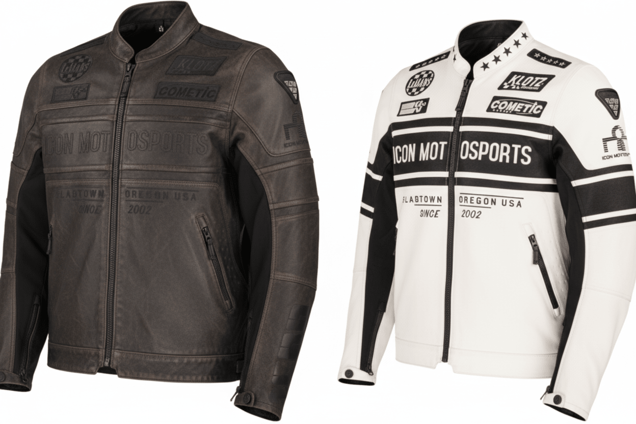 ICON Neo Daytona 2™ Jacket with Synthetic Chassis, Impact Protectors and Ventilation - Kelly Motorsports
