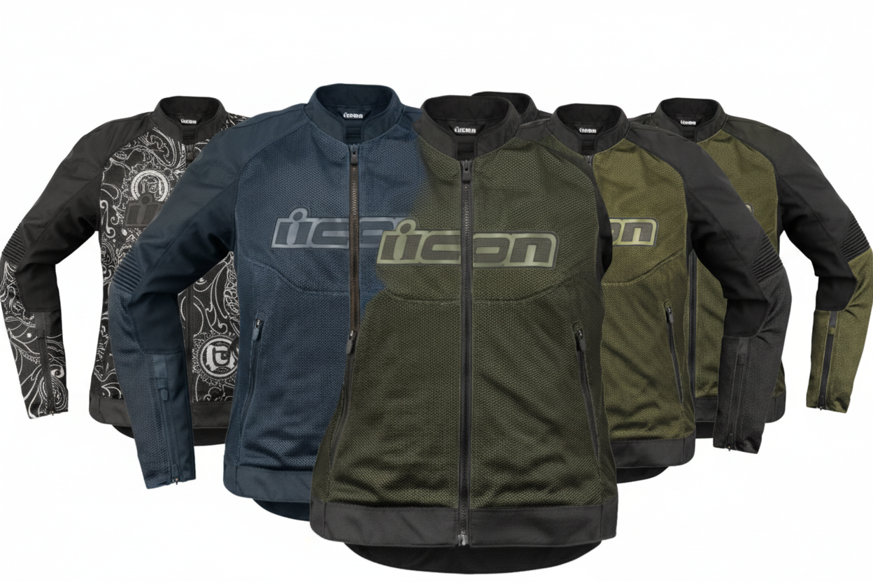 ICON Women's Overlord3™ Jacket w/Impact Protection & Removable Liner