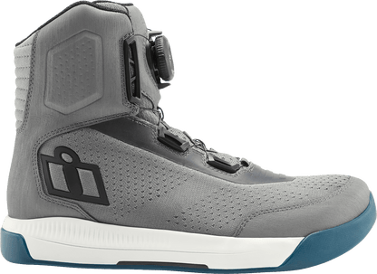 ICON Overlord™ Vented Boots TechTuff® Overlays BOA® Fit System D3O® Ankle - Kelly Motorsports