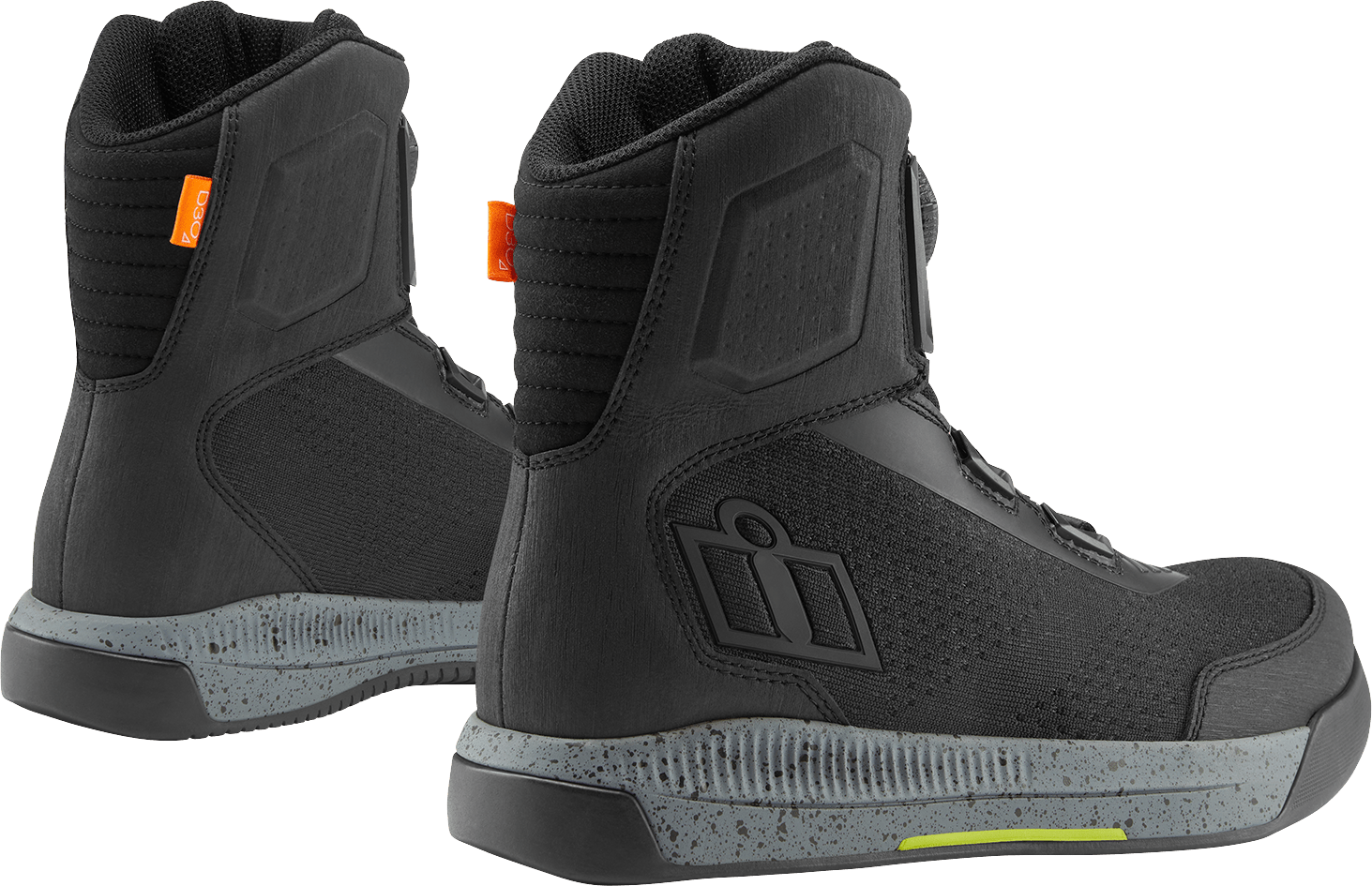 ICON Overlord™ Vented Boots TechTuff® Overlays BOA® Fit System D3O® Ankle - Kelly Motorsports