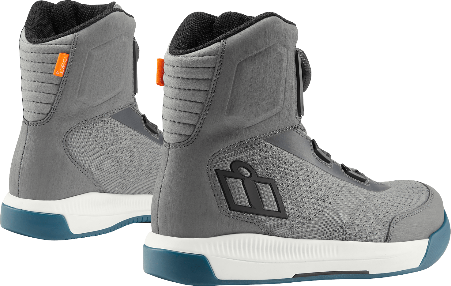 ICON Overlord™ Vented Boots TechTuff® Overlays BOA® Fit System D3O® Ankle - Kelly Motorsports
