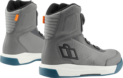 ICON Overlord™ Vented Boots TechTuff® Overlays BOA® Fit System D3O® Ankle - Kelly Motorsports