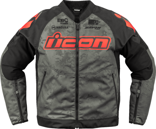 ICON Overlord3™ CE Magnacross Jacket w/Impact Protection - Kelly Motorsports