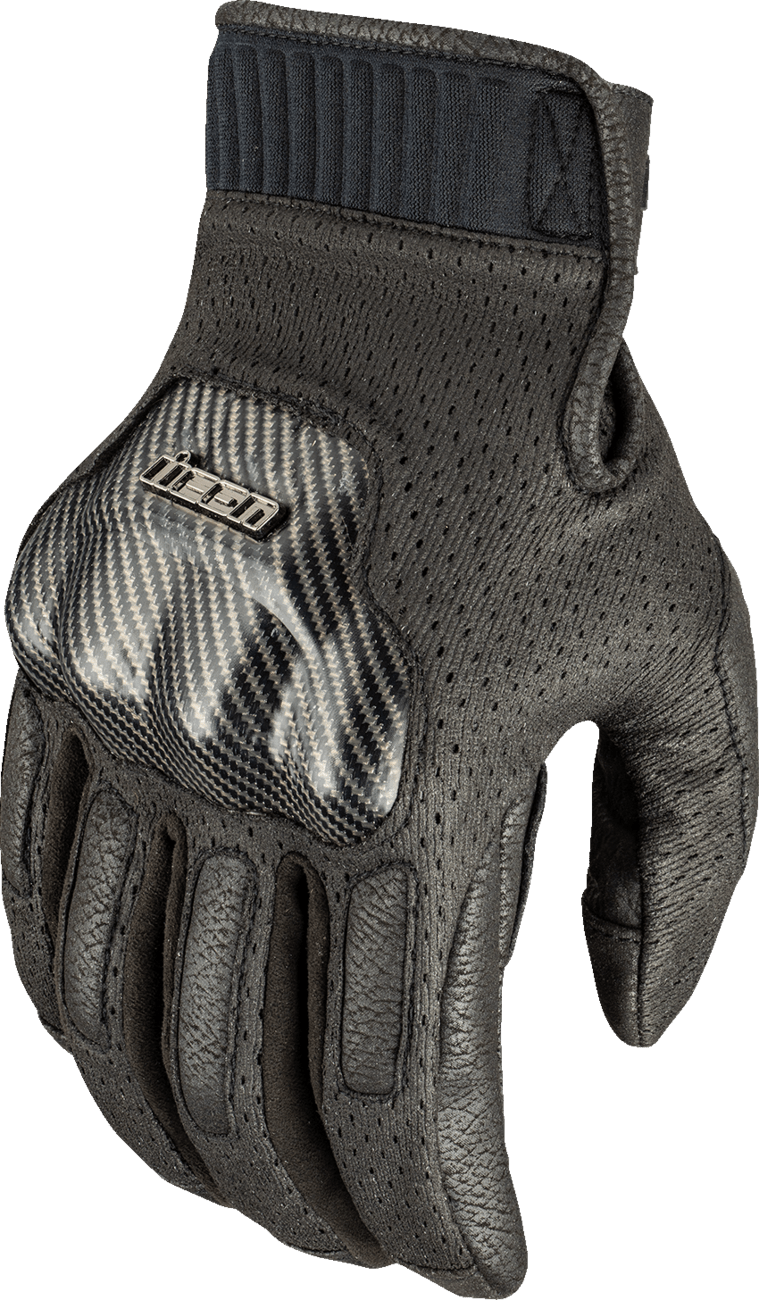 ICON Overlord3™ Gloves Synthetic Palm & Ventilated Mesh - Kelly Motorsports