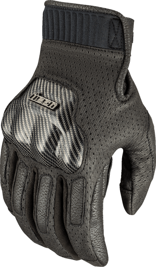 ICON Overlord3™ Gloves Synthetic Palm & Ventilated Mesh - Kelly Motorsports