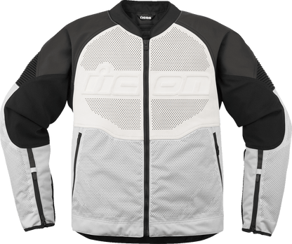 ICON Overlord3™ Leather Motorcycle Jacket with D3O Impact Protectors - Kelly Motorsports