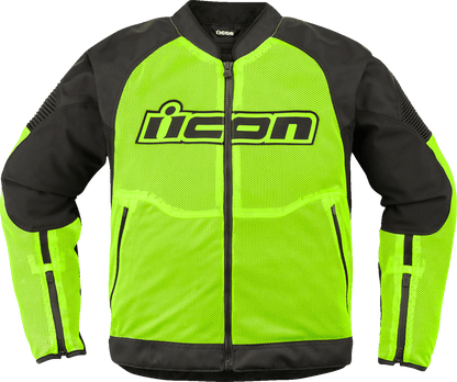 ICON Overlord3 Mesh™ Motorcycle Jacket w/D3O Impact Protectors - Kelly Motorsports
