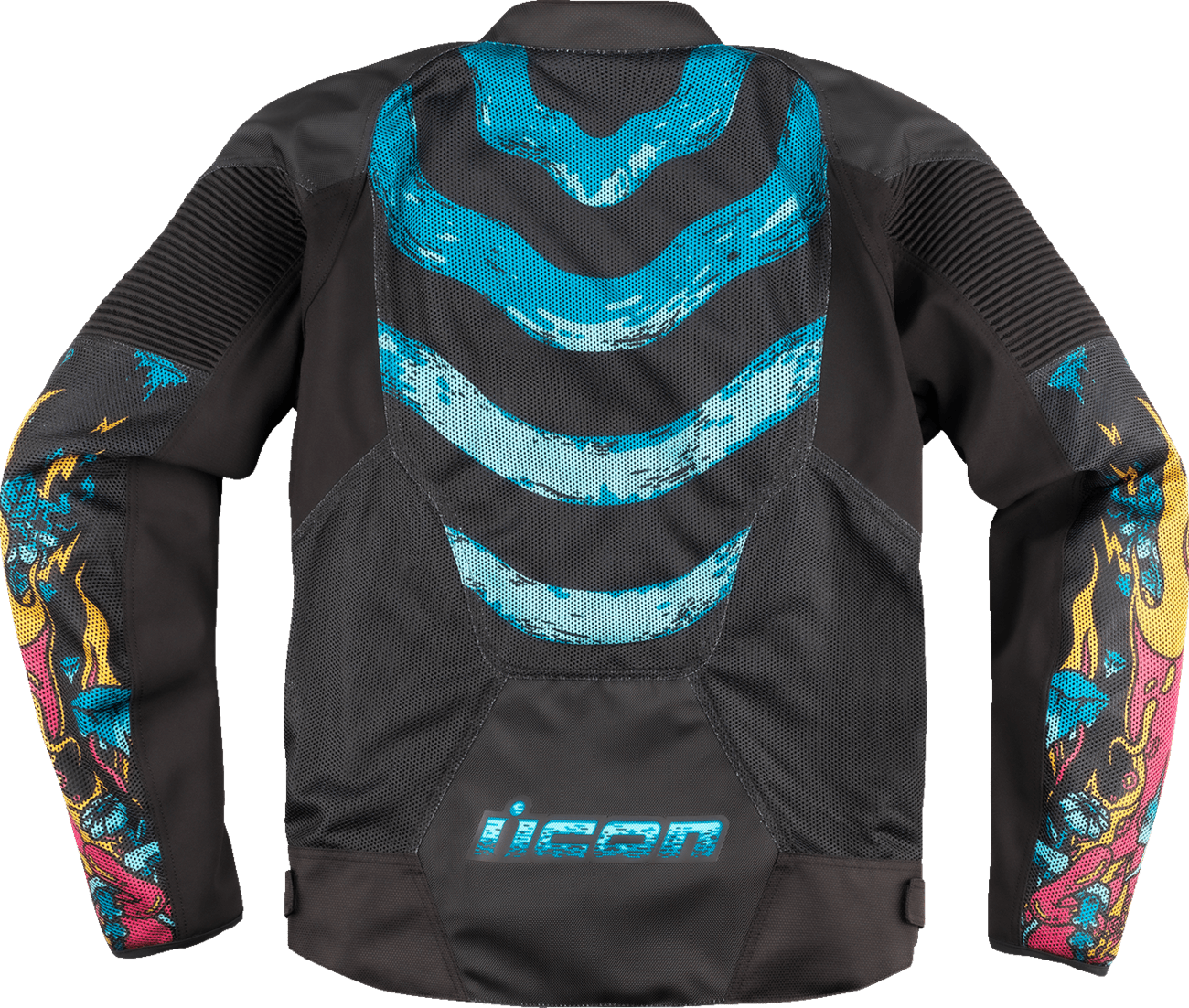ICON Overlord3 Mesh Munchies™ Jacket Sport Fit w/Impact Protection - Kelly Motorsports