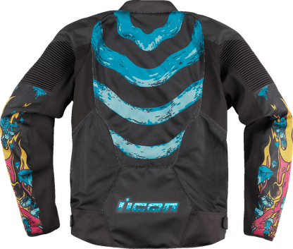 ICON Overlord3 Mesh Munchies™ Jacket Sport Fit w/Impact Protection - Kelly Motorsports