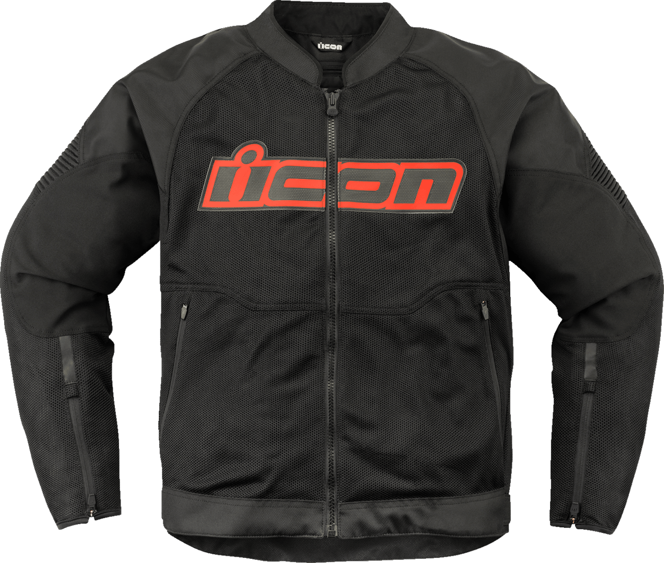 ICON Overlord3 Mesh Slayer Jacket Black/Gray/Red - Kelly Motorsports