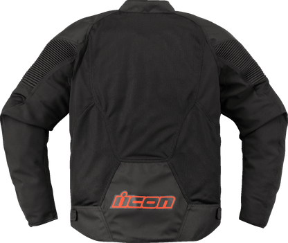 ICON Overlord3 Mesh Slayer Jacket Black/Gray/Red - Kelly Motorsports