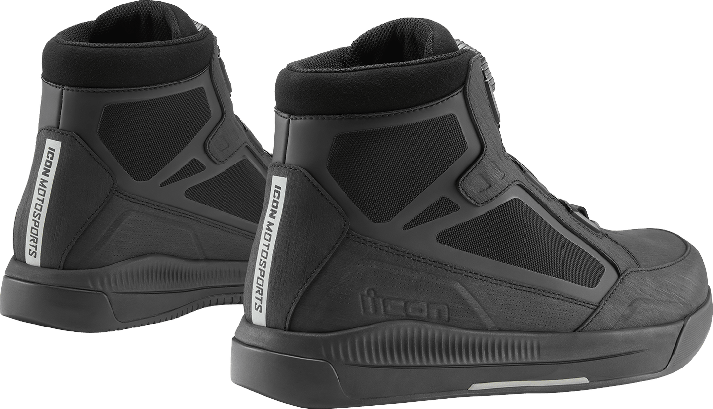 ICON Patrol 3™ Waterproof Boots with BOA® Fit System and Reinforced Shifter Overlay - Kelly Motorsports
