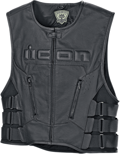 ICON Regulator™ D3O® Vest Black - Kelly Motorsports