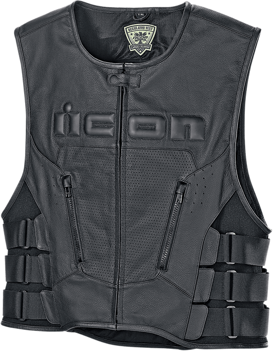 ICON Regulator™ D3O® Vest Black - Kelly Motorsports