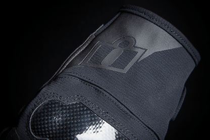 ICON Stormhawk™ Gloves Black Waterproof w/D3O® Impact Protection - Kelly Motorsports