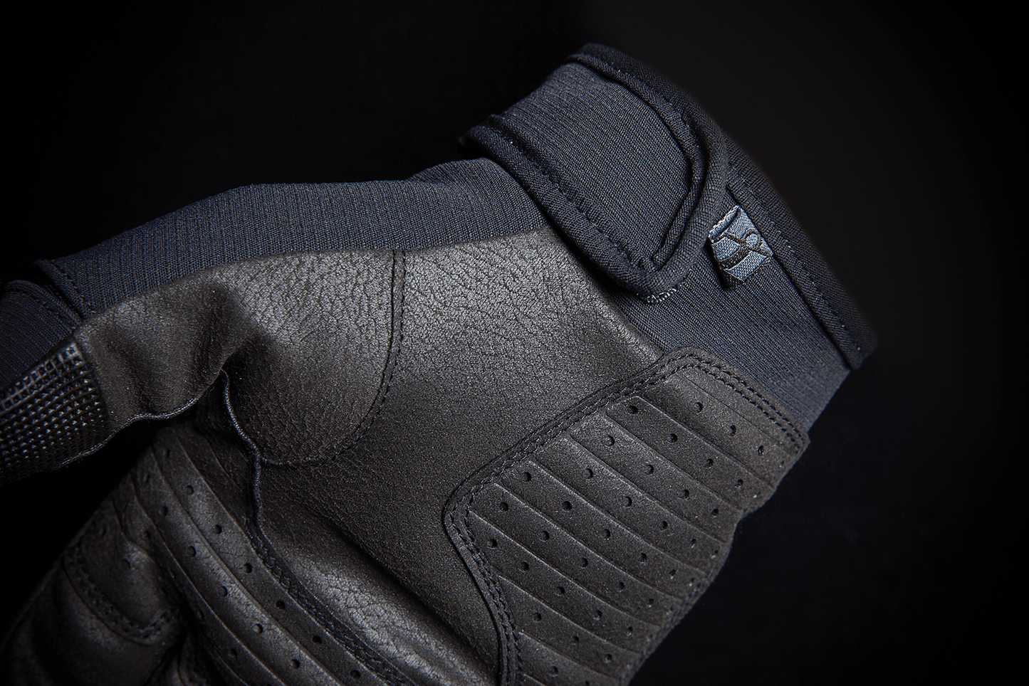 ICON Stormhawk™ Gloves Black Waterproof w/D3O® Impact Protection - Kelly Motorsports