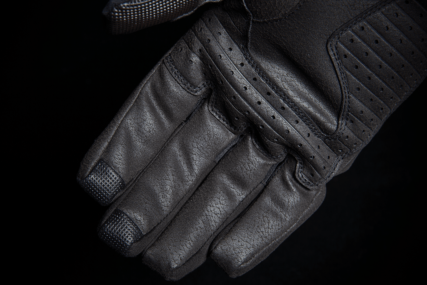 ICON Stormhawk™ Gloves Black Waterproof w/D3O® Impact Protection - Kelly Motorsports