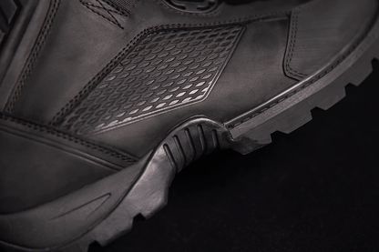 ICON Stormhawk Water-Resistant Leather Motorcycle Boots with BOA® Fit System and D3O® - Kelly Motorsports