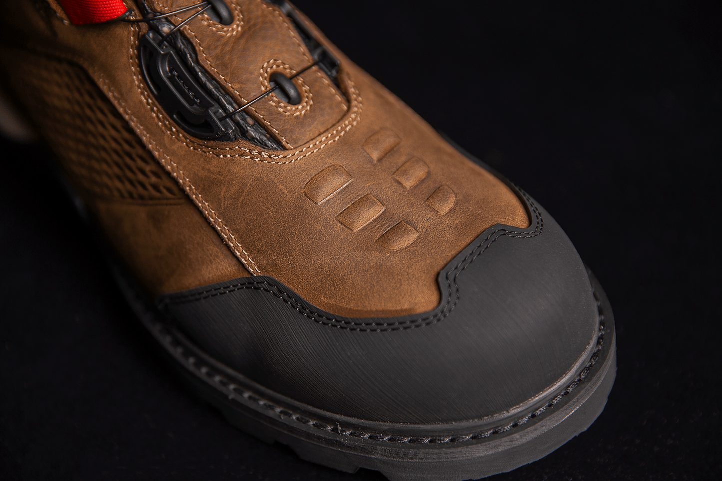 ICON Stormhawk Water-Resistant Leather Motorcycle Boots with BOA® Fit System and D3O® - Kelly Motorsports