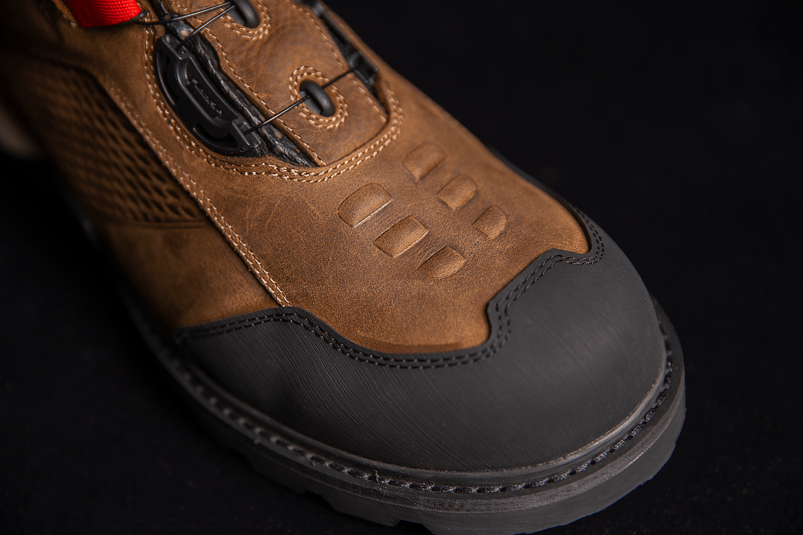 ICON Stormhawk Water-Resistant Leather Motorcycle Boots with BOA® Fit System and D3O® - Kelly Motorsports