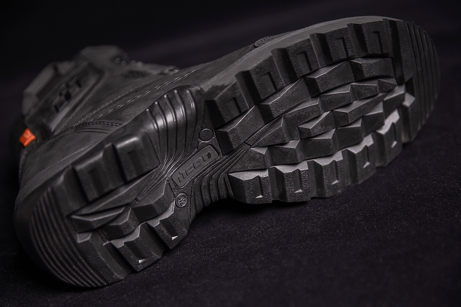 ICON Stormhawk Water-Resistant Leather Motorcycle Boots with BOA® Fit System and D3O® - Kelly Motorsports