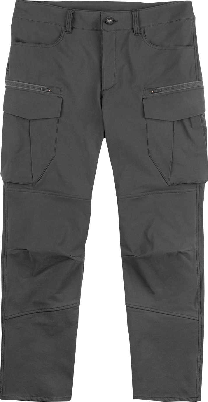 ICON Superduty3™ Pants - Black US 30 with Removable D3O® Impact Protectors - Kelly Motorsports